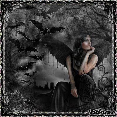 BLACK ANGEL Picture #132890459 | Blingee.com