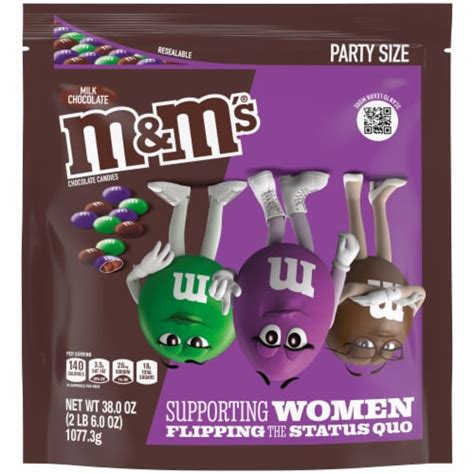 M&M's Limited Edition Milk Chocolate Candy featuring Purple Candy Party ...