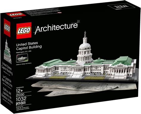 Le Capitole des États-Unis LEGO® Architecture 21030 - Acheter vos ...