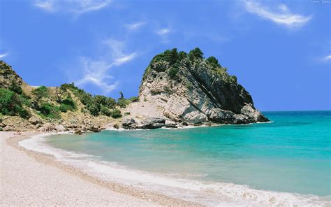 Greece Beach Wallpaper - WallpaperSafari