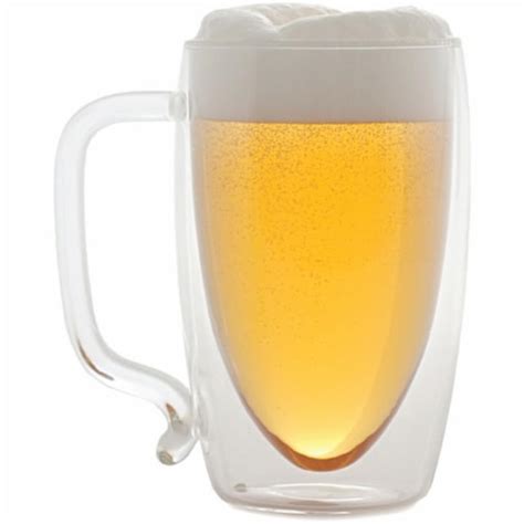 17 oz. Double-Wall Glass Beer Mug, 1 - Fry’s Food Stores