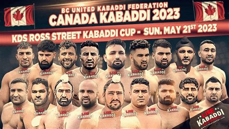 LIVE Kabaddi - 2023 Canada Kabaddi - Ross Kabaddi Cup 2023 - Live Kabaddi