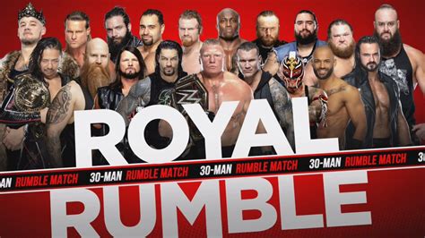 Revealed: Winners From WWE Royal Rumble 2020 Match Card