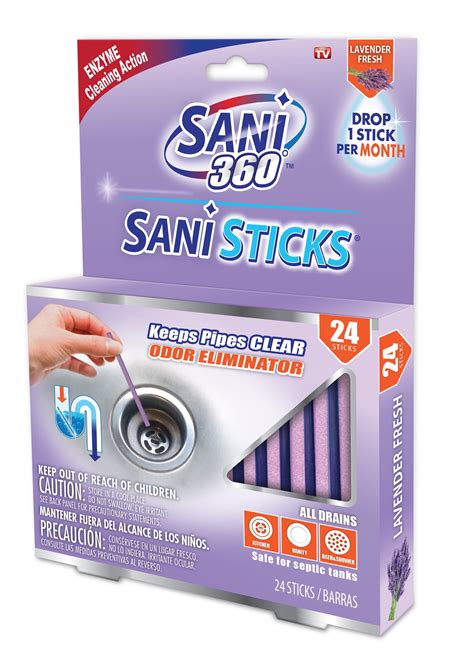 Lavender Fresh Sani Sticks, 24 Sticks, As Seen On TV - Walmart.com ...