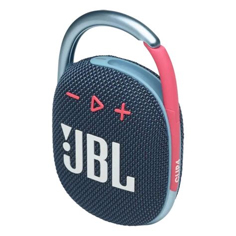 JBL Clip 4 Portable Wireless Speaker - Blue/Pink| Xcite