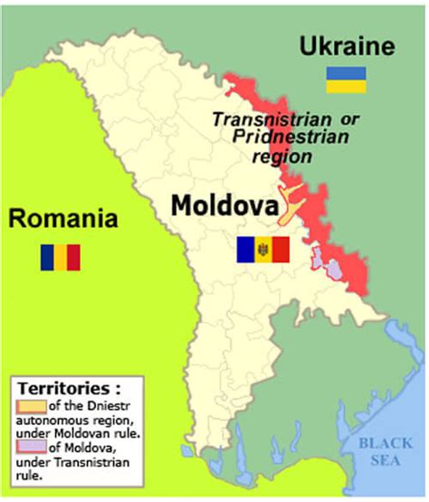 Transnistria Map