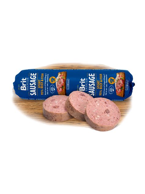 Brit Premium Sausage Sport – Beef & Fish – Brit