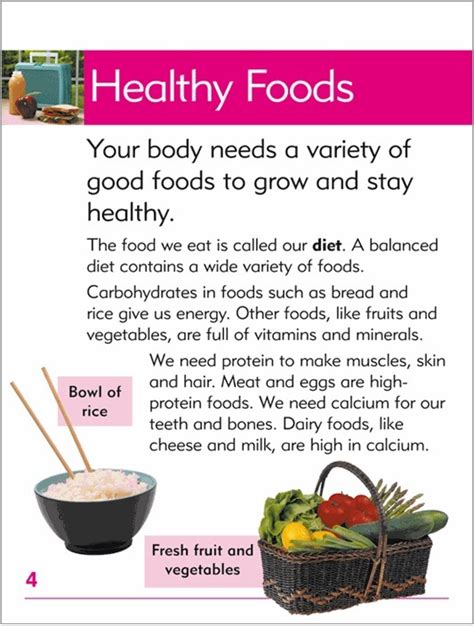 Go Facts - Food: Healthy Eating - Blake Education Educational Resources ...