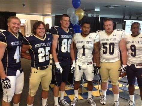 Bobcats unveil new uniform design, combinations | Montana State Bobcats ...