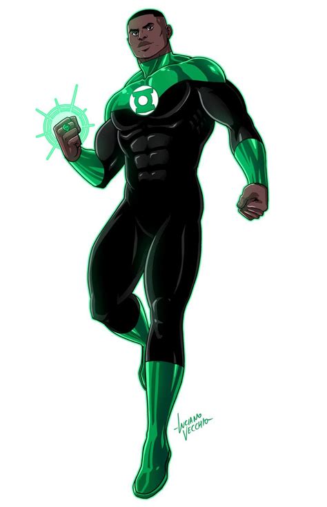 Green Lantern John Stewart by LucianoVecchio on DeviantArt | Green lantern john stewart, John ...