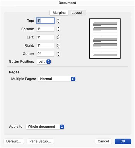 How to Change the Margins in a Microsoft Word Document | Macinstruct