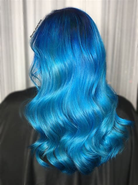 Beautiful blue hair | Turquoise hair, Turquoise hair color, Long hair ...