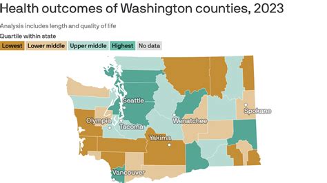 King County ranks as second healthiest county in Washington state - Axios Seattle