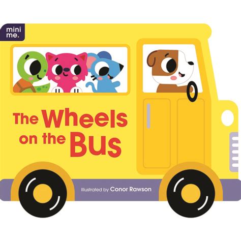 The Wheels on the Bus Shaped Board Book | BIG W