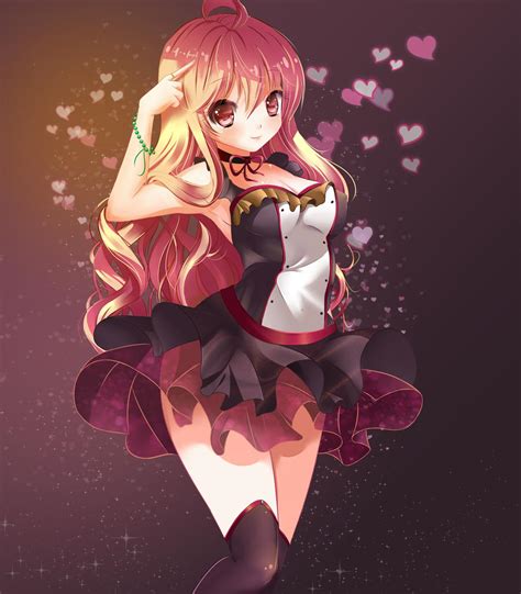 Cute anime girl curly hair [Manga Studio] by Lyika on DeviantArt