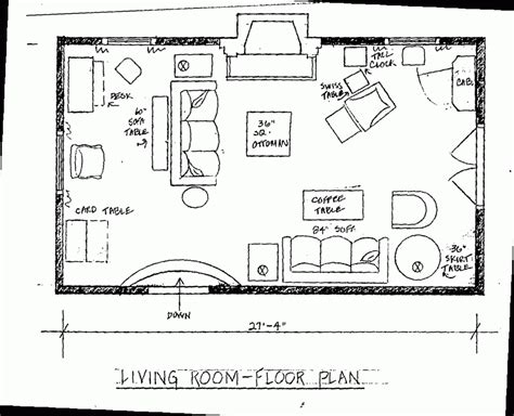 Living Room Floor Plan - JHMRad | #5809