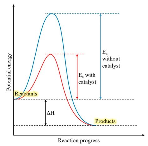 Effect of catalyst on energy diagram profile. | Download Scientific Diagram