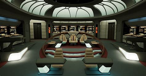 USS Enterprise-D Real-Time Star Trek Series: USS Enterprise-D: Bridge