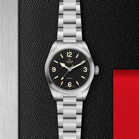 Purchase TUDOR Ranger watch, 39 mm steel case, Black dial