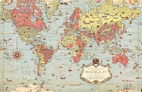 Vintage Map Wallpapers - Top Free Vintage Map Backgrounds - WallpaperAccess