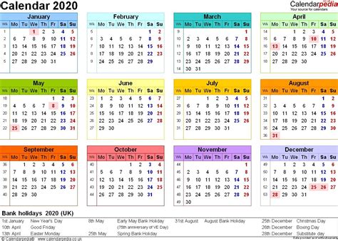 excel calendar 2020 uk 16 printable templates xlsx free calendar may 2020 uk bank holidays excel ...