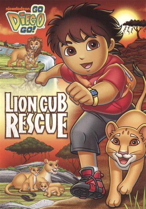 Go Diego Go!: Lion Cub Rescue [Dvd] International Shipping