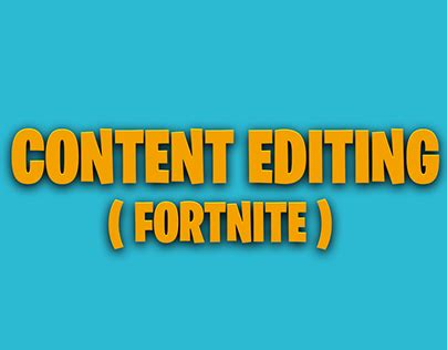 Fortnite Montage Projects :: Photos, videos, logos, illustrations and branding :: Behance