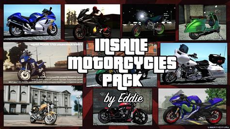 Download Insane Motorcycles Pack by Eddie (updated 02/26/2021) for GTA ...