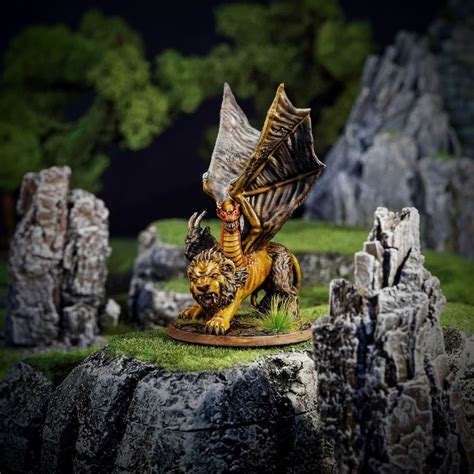 Brite Minis - Chimera - 3d-printable miniatures for tabletop roleplaying and war games