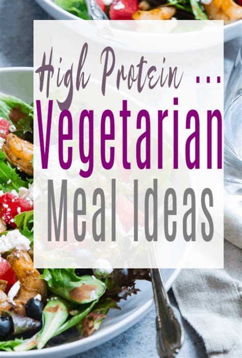 Best High Protein Vegetarian Diet Plan - Protein-Rich Vegetables