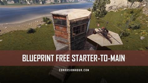 Blueprint-Free 2x1 Solo Starter RUST Base Design - Solo Base Designs