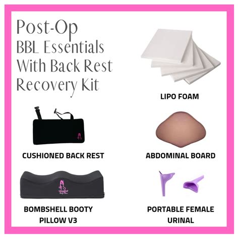 Post- op bbl surgery supplies #bbl #surgery #supplies # ...