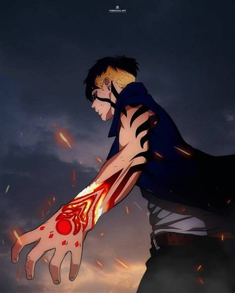 Kawaki Boruto Karma by Mizumaru, karma seal HD phone wallpaper | Pxfuel