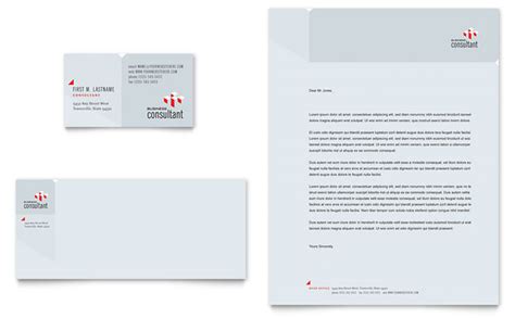 Corporate Business Business Card & Letterhead Template Design