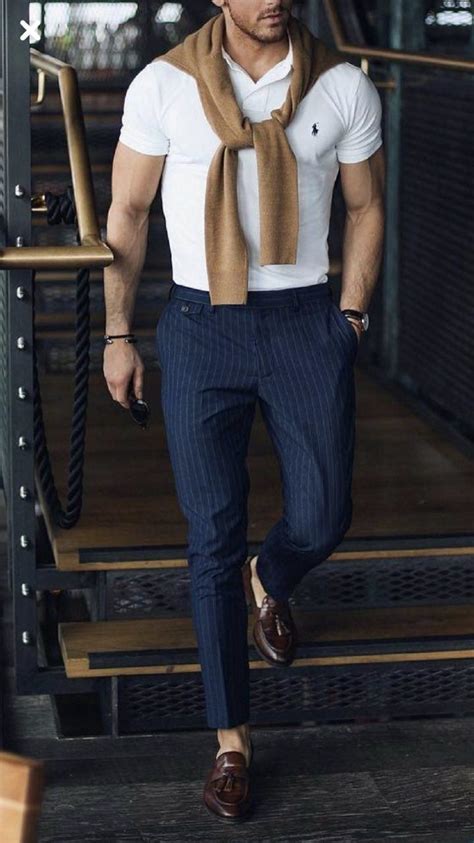 Pin by Dima Bezugly on elegant casual | Mens casual outfits summer, Big men fashion, Mens ...