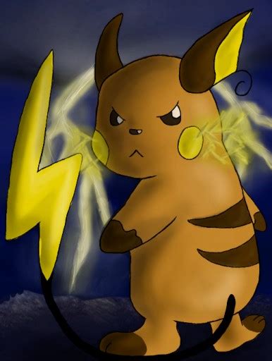 Colors Live - Angry Raichu by Lillywork