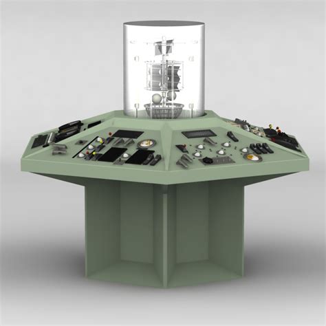 3d tardis console model