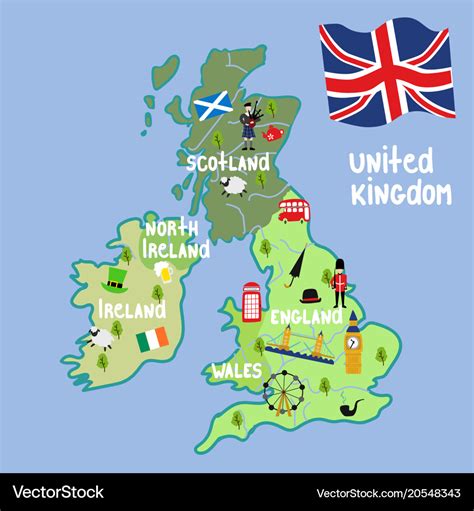 Enfatizar simpatía Nylon england map cartoon algun lado Precaución sobre