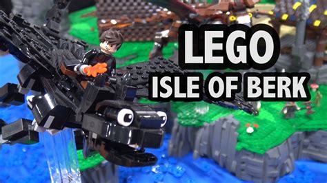 LEGO How to Train Your Dragon Island | Philly Brick Fest 2018 - YouTube