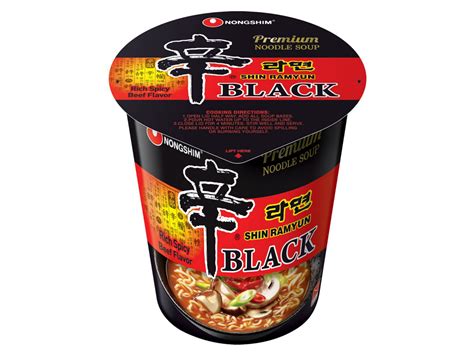 Nong Shim Instant-Cup-Nudeln, Shin Ramyun Black 101g - Feinkost