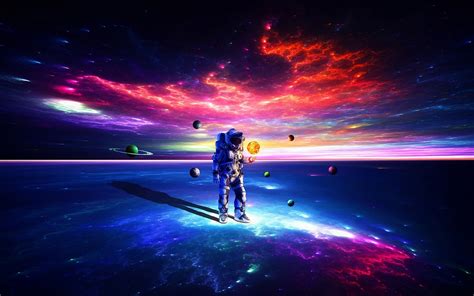 1920x1200 Resolution Astronaut Exploring Space 1200P Wallpaper ...