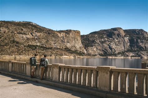 On Wapama Falls Trail In Hetch Hetchy Reservoir, The Less Crowded Half ...