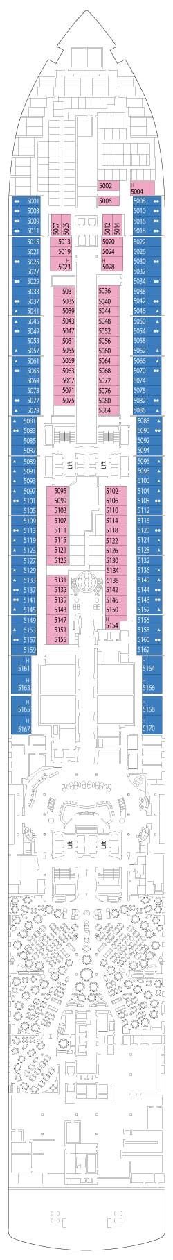 MSC Seascape deck plans - Cruiseline.com