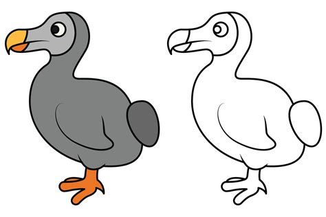 Dodo Bird Coloring Pages