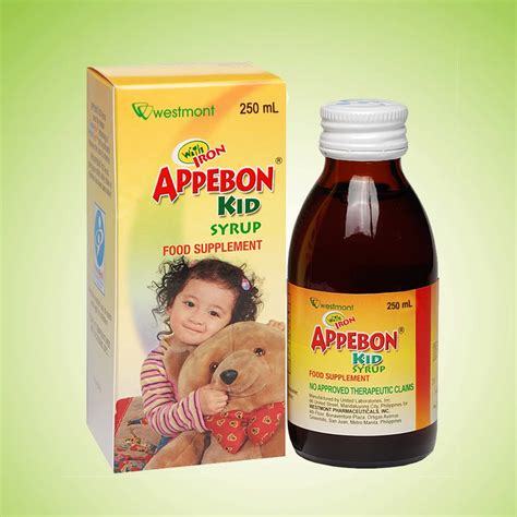 APPEBON KID SYRUP 250ML - Iloilo Supermart Online- Aton Guid ini!