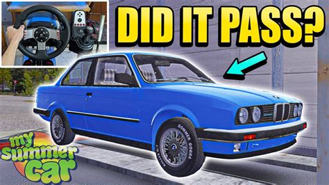 Can BMW E30 Pass Inspection In My Summer Car? - YouTube