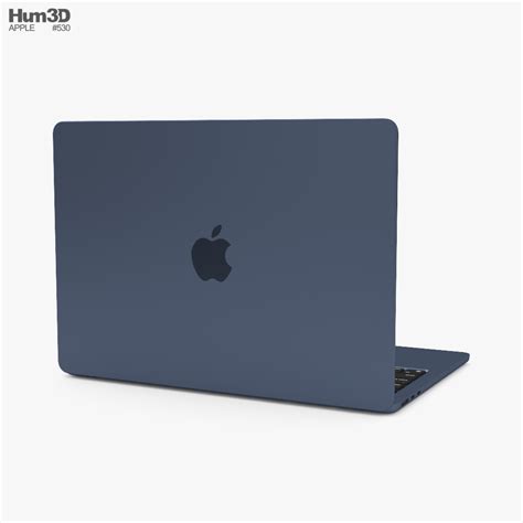 Apple MacBook Air M2 2022 Midnight 3D model - Electronics on Hum3D