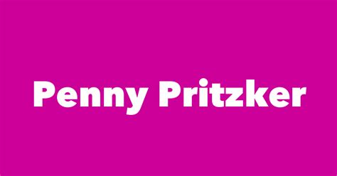 Penny Pritzker - Spouse, Children, Birthday & More