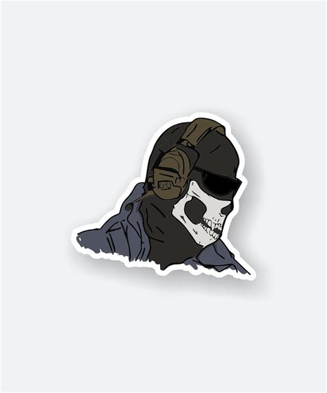 Simon ghost riley sticker - devisestore