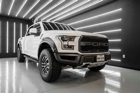 2020 White Ford Raptor - American Detail